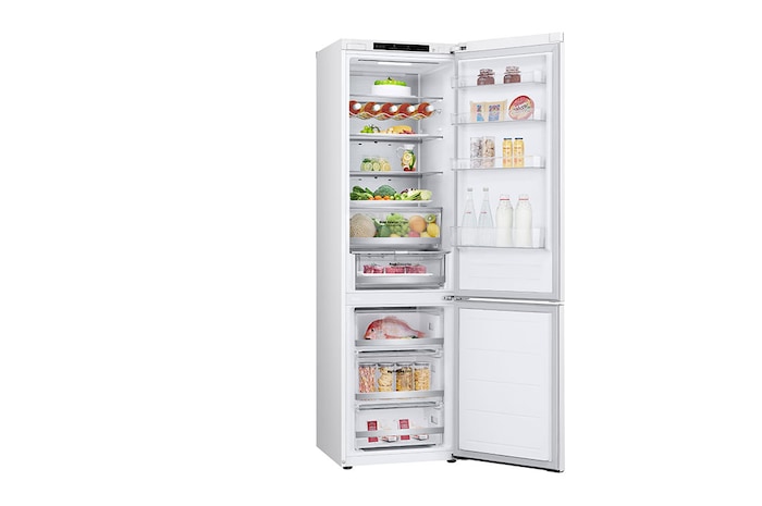 LG 387L Koel-vriescombinatie Wit | DoorCooling+™ | FRESHConverter™ | Smart Inverter Compressor™, GBV5240CSW