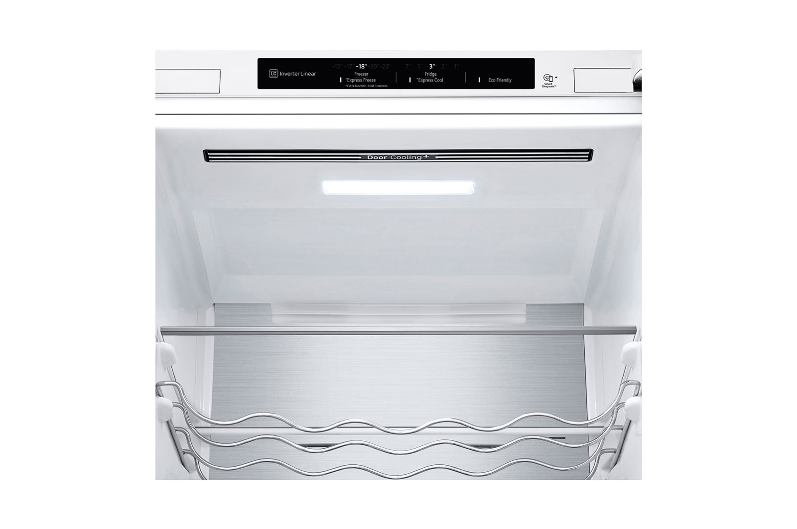 LG 387L Koelkast en vriezer Wit | DoorCooling+™ | FRESHConverter™ | Smart Inverter Compressor™, GBV5240CSW