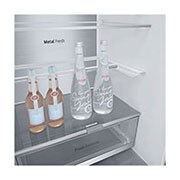 LG 387L Koelkast en vriezer Zilver | DoorCooling+™ | FRESHConverter™ | Smart Diagnosis™, GBV7280AMB
