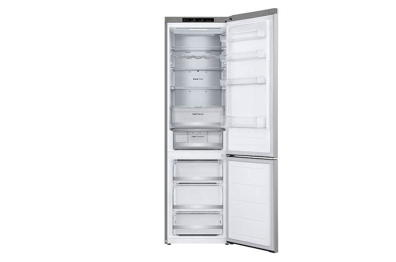 LG 387L Koelkast en vriezer Zilver | DoorCooling+™ | FRESHConverter™ | Smart Inverter Compressor™, GBV7280BPY