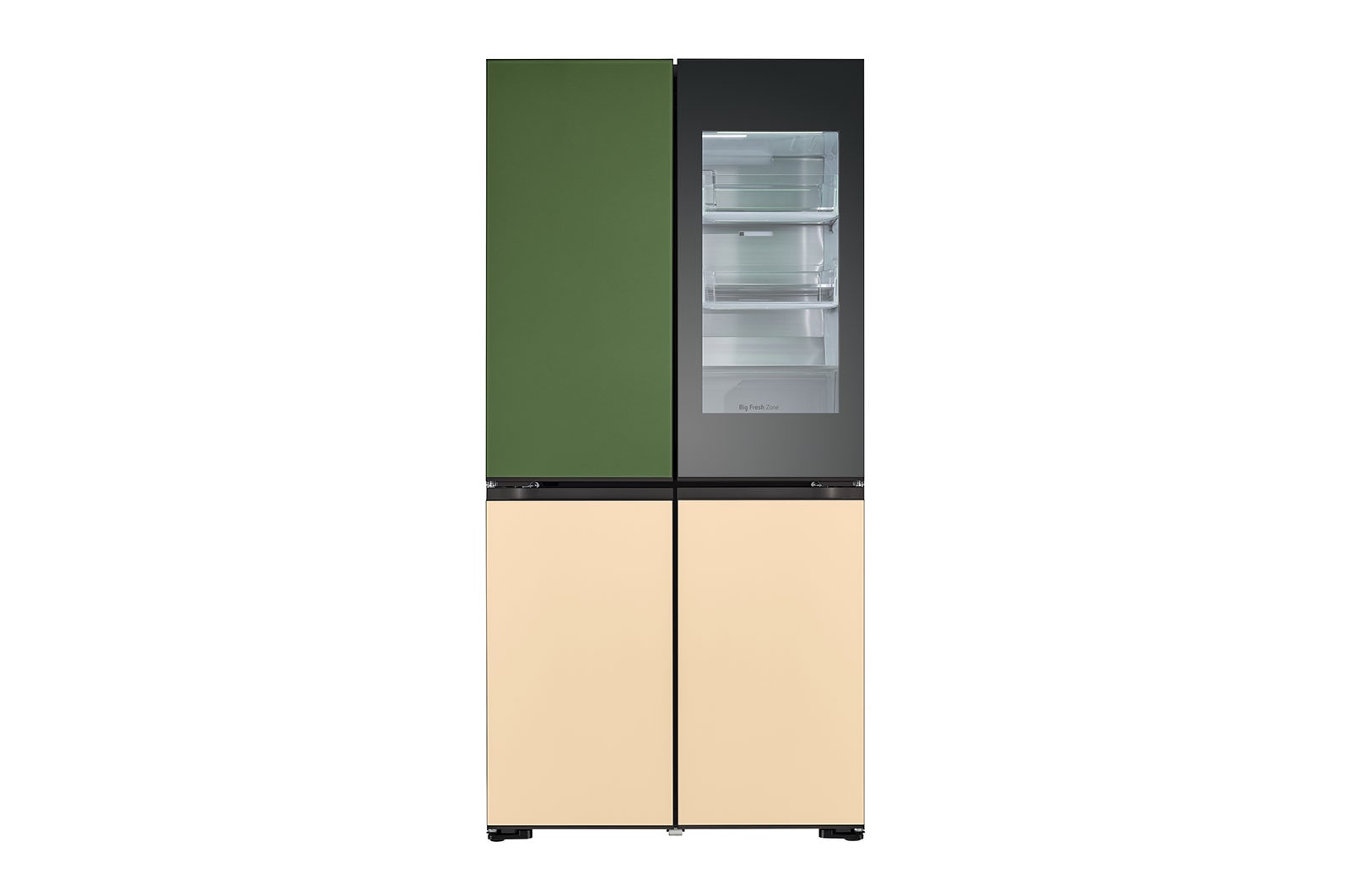 LG 617L Amerikaanse koelkast Grijs | MoodUP™ | InstaView™ | ThinQ™, GMV960NNME