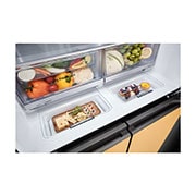 LG 617L Amerikaanse koelkast Grijs | MoodUP™ | InstaView™ | ThinQ™, GMV960NNME