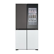 LG 617L Amerikaanse koelkast Grijs | MoodUP™ | InstaView™ | ThinQ™, GMV960NNME