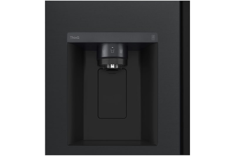 LG 628L Amerikaanse koelkast Zwart | InstaView™ | ThinQ™ | DoorCooling+™, GSGV80EPLD