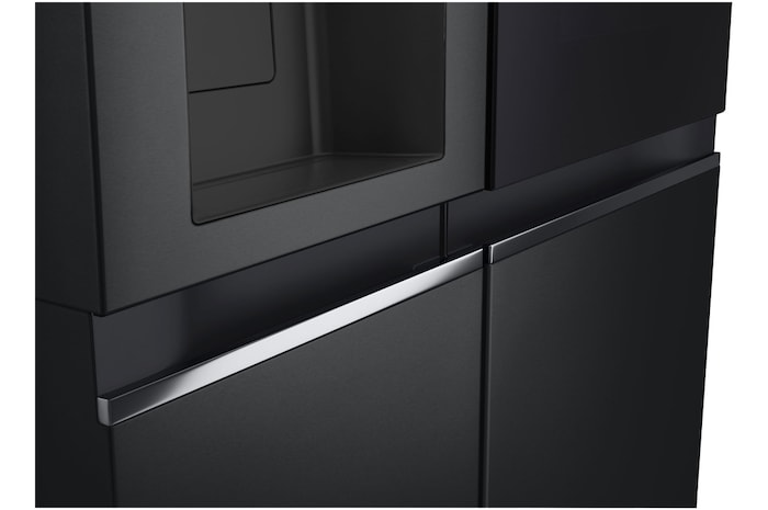 LG 628L Amerikaanse koelkast Zwart | InstaView™ | ThinQ™ | DoorCooling+™, GSGV80EPLD