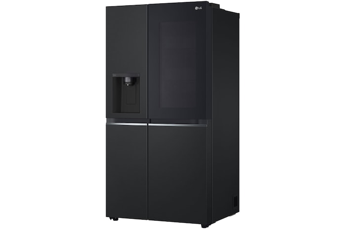 LG 628L Amerikaanse koelkast Zwart | InstaView™ | ThinQ™ | DoorCooling+™, GSGV80EPLD