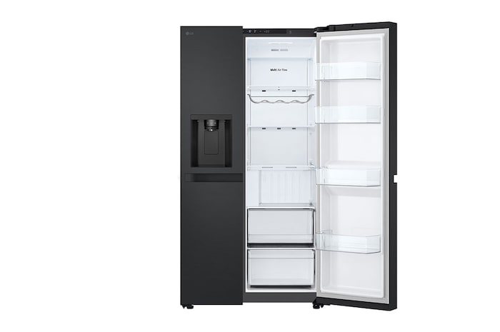 LG 638L Amerikaanse koelkast Zwart | DoorCooling+™ | FRESHConverter™ | Smart Inverter Compressor™, GSLC40EPPE