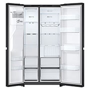 LG 638L Amerikaanse koelkast Zwart | DoorCooling+™ | FRESHConverter™ | Smart Inverter Compressor™, GSLC40EPPE