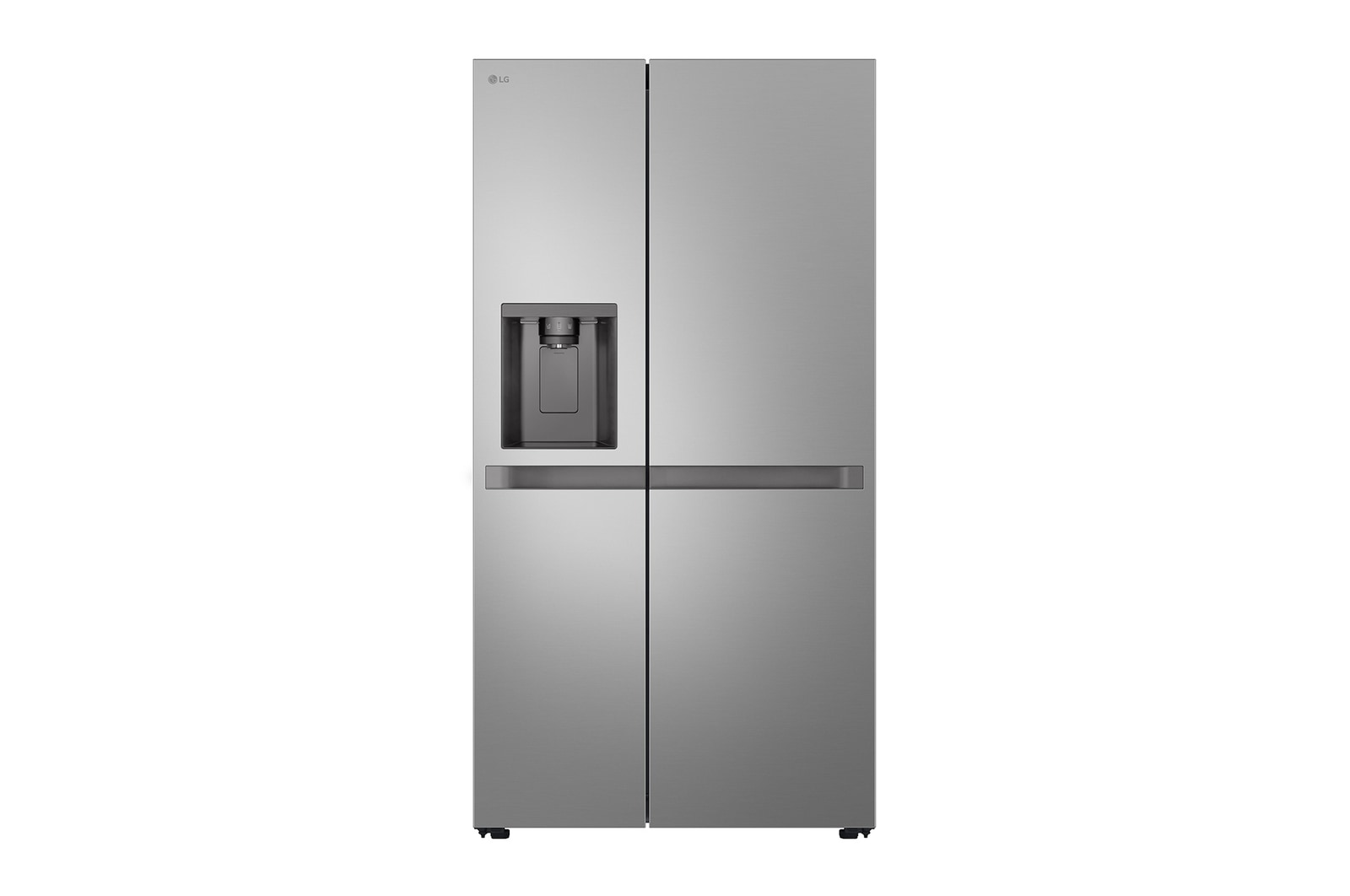 Voorkant van 638L Amerikaanse koelkast Zilver | Linear Cooling™ - GSLC40PYPE