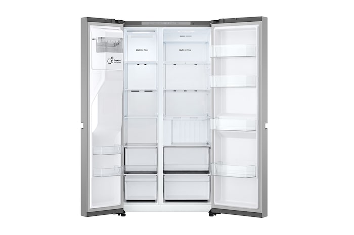 LG 638L Amerikaanse koelkast Zilver  | Linear Cooling™, GSLC40PYPE