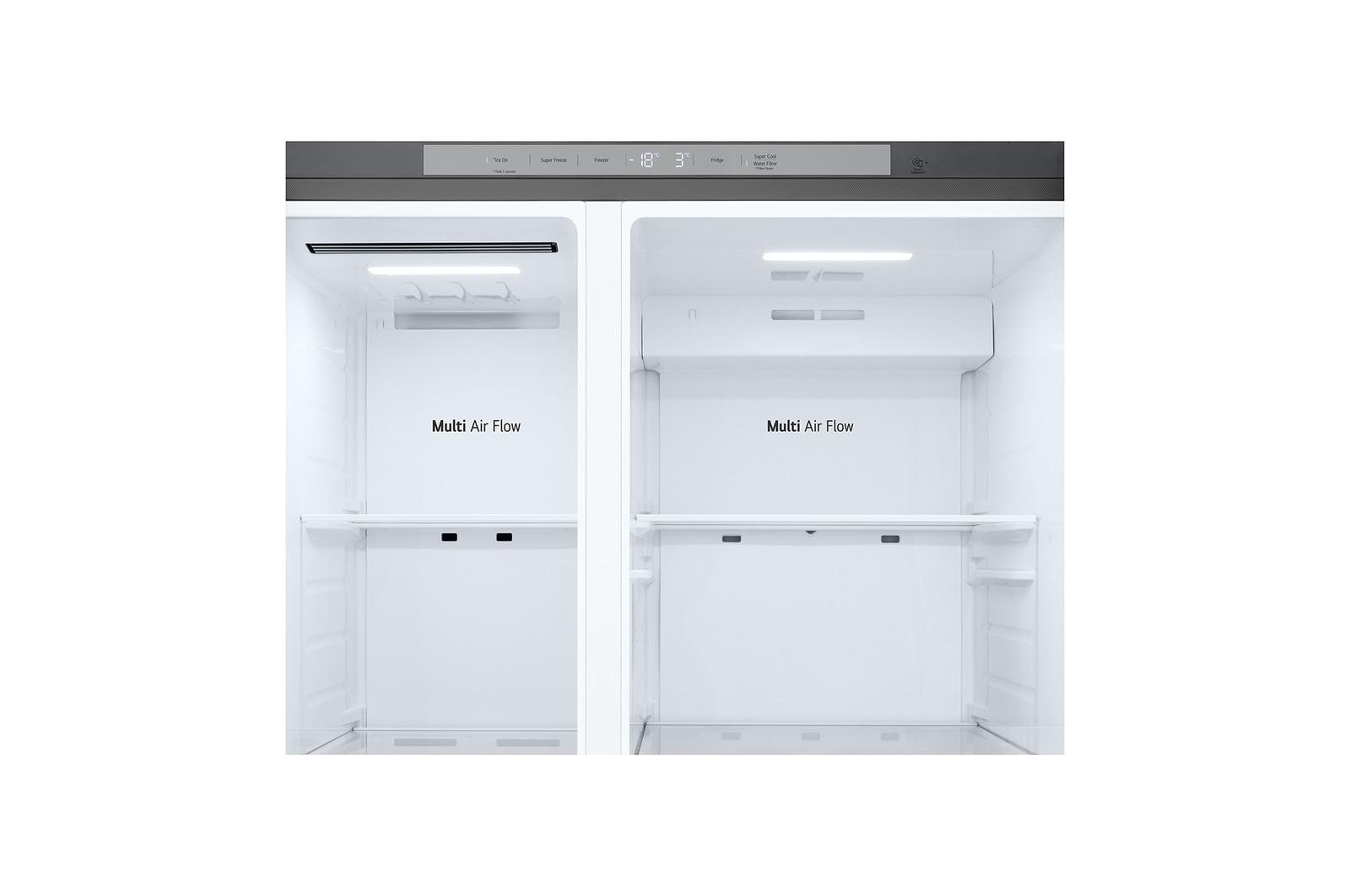 LG 638L Amerikaanse koelkast Zilver  | Linear Cooling™, GSLC40PYPE