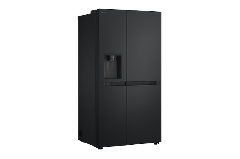 LG 641L Amerikaanse koelkast Zwart | ThinQ™ | Uvnano™ | FRESH Converter™, GSLC41EPPE