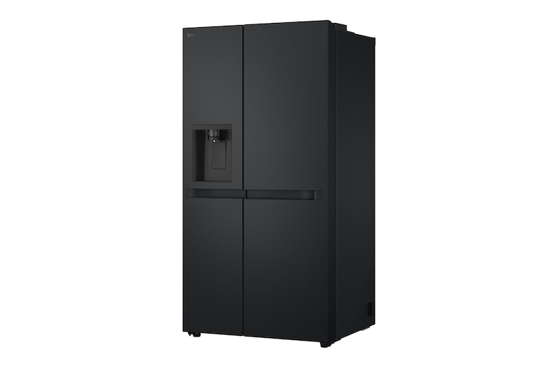 LG 641L Amerikaanse koelkast Zwart | ThinQ™ | Uvnano™ | FRESH Converter™, GSLC41EPPE
