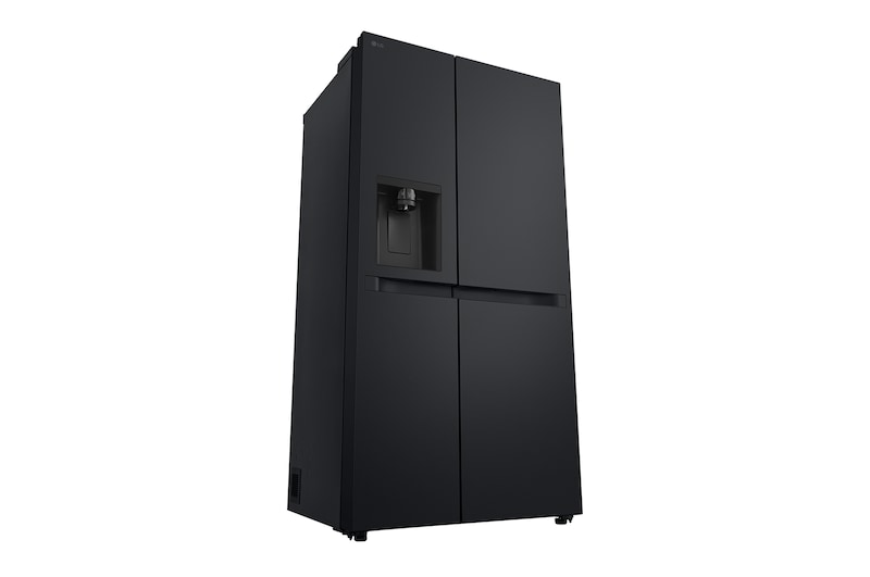 LG 641L Amerikaanse koelkast Zwart | ThinQ™ | Uvnano™ | FRESH Converter™, GSLC41EPPE