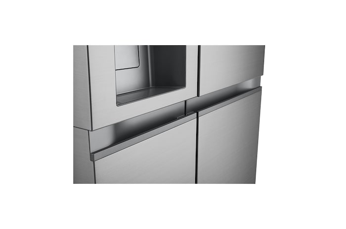 LG 628L Amerikaanse koelkast Zilver | ThinQ™ | Uvnano™ | FRESH Converter™, GSLE81PYBC