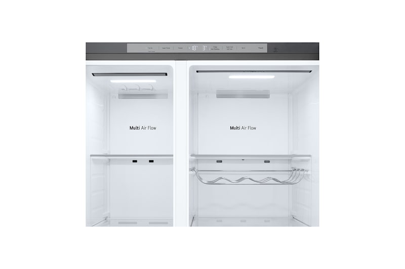 LG 628L Amerikaanse koelkast Zilver | ThinQ™ | Uvnano™ | FRESH Converter™, GSLE81PYBD
