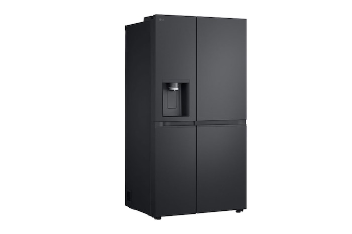 LG 628L Amerikaanse koelkast Zwart | ThinQ™ | Uvnano™ | FRESH Converter™, GSLE91EVAC
