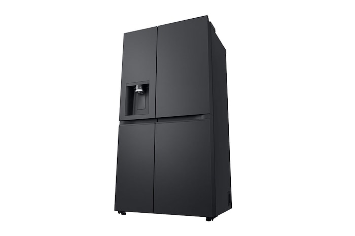 LG 628L Amerikaanse koelkast Zwart | ThinQ™ | Uvnano™ | FRESH Converter™, GSLE91EVAC