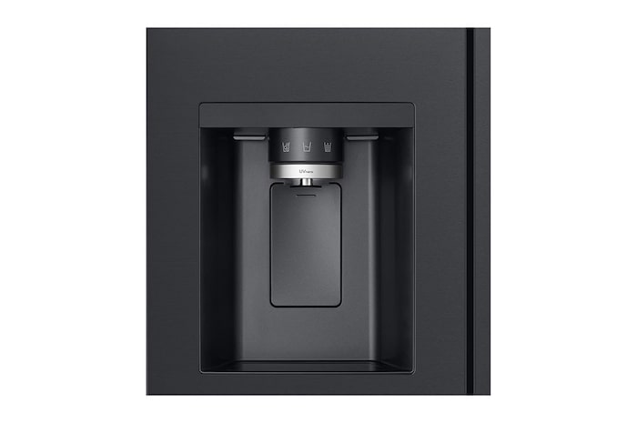 LG 628L Amerikaanse koelkast Zwart | ThinQ™ | Uvnano™ | FRESH Converter™, GSLE91EVAC