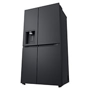 LG 628L Amerikaanse koelkast Zwart | ThinQ™ | Uvnano™ | FRESH Converter™, GSLE91EVAC
