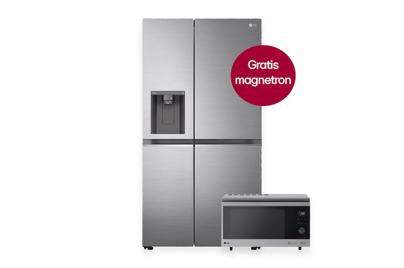 LG GSLV70PZTD Amerikaanse koelkast + gratis MJ39ACS magnetron, GSLV70PZTD.MJ39ACS