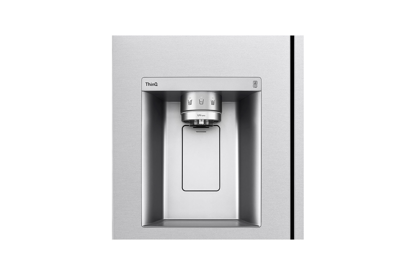 LG 635L inhoud | DoorCooling+™ | Moist Balance Crisper | Fresh Balancer™ | Water- en ijsdispenser met UVnano™ | Total No Frost | Inverter Linear Compressor, GSLV91MBAC