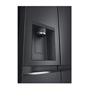 LG 635L inhoud | DoorCooling+™ | Moist Balance Crisper | Fresh Balancer™ | Water- en ijsdispenser met UVnano™ | Total No Frost | Inverter Linear Compressor, GSLV91MCAD