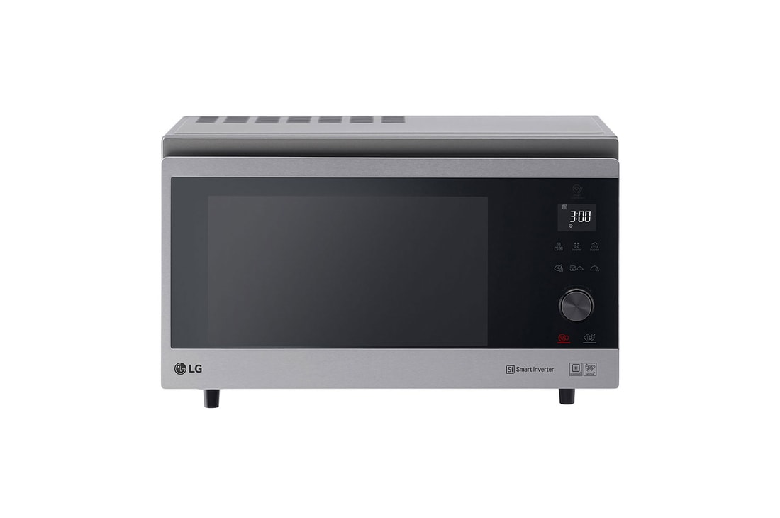 Voorkant van 39L Smart Inverter Magnetron Zilver | Infrared Heating™ | EasyClean™ - MJ3965ACS
