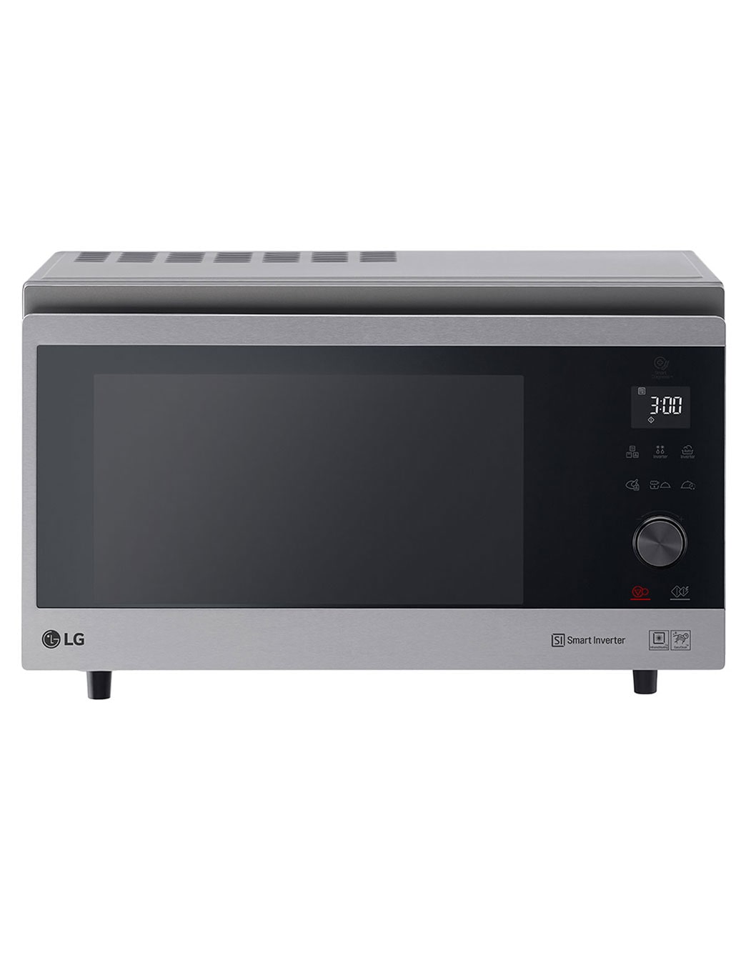 Voorkant van 39L Smart Inverter Magnetron Zilver | Infrared Heating™ | EasyClean™