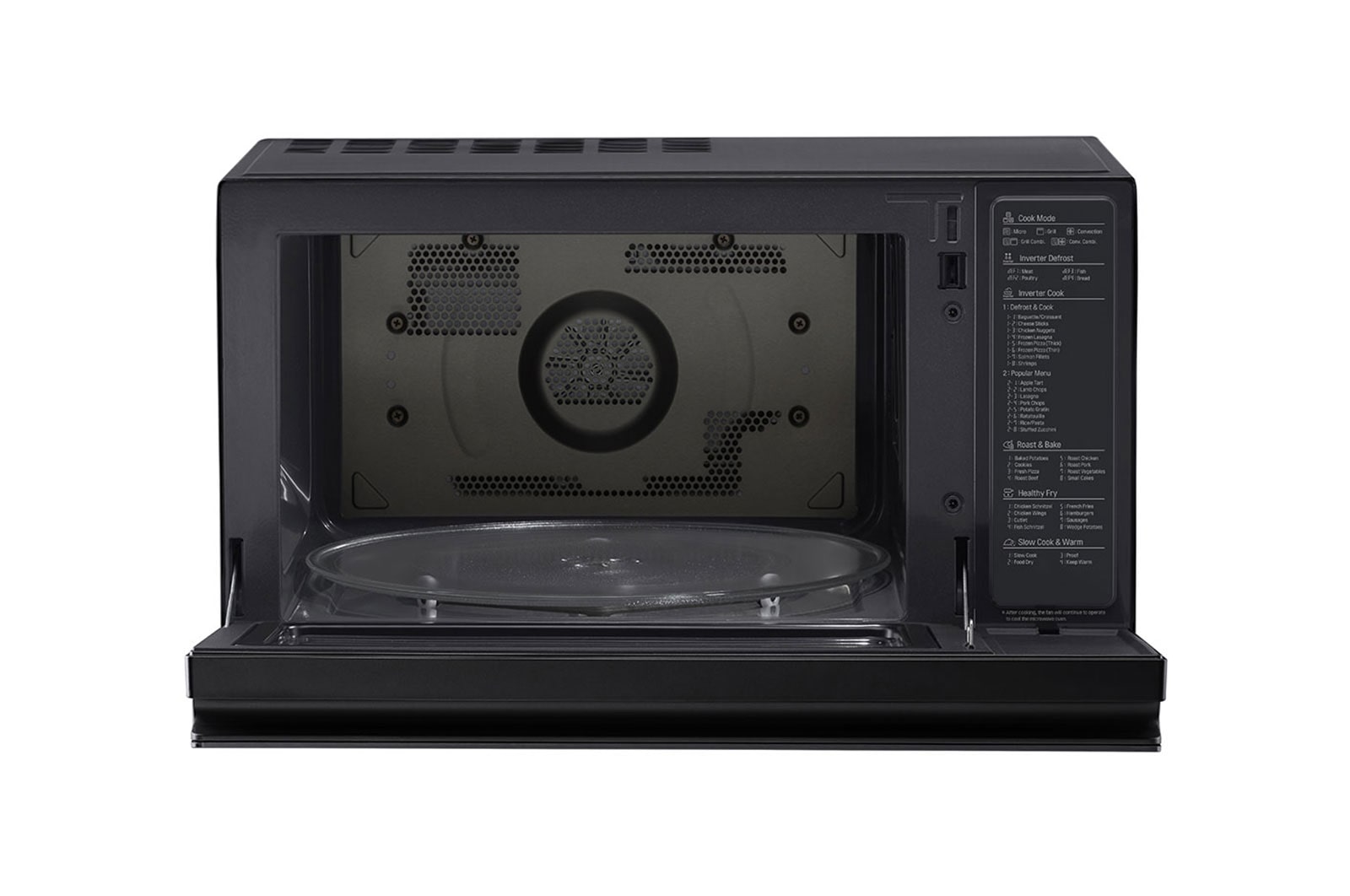 LG 39L Smart Inverter Magnetron Zwart | Infrared Heating™ | EasyClean™, MJ3965BPS
