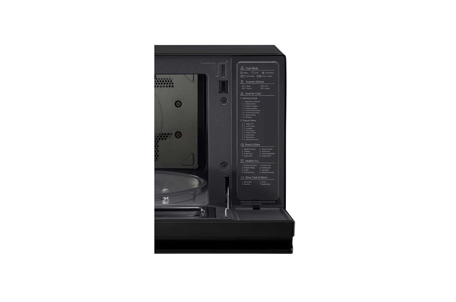 LG 39L Smart Inverter Magnetron Zwart | Infrared Heating™ | EasyClean™, MJ3965BPS