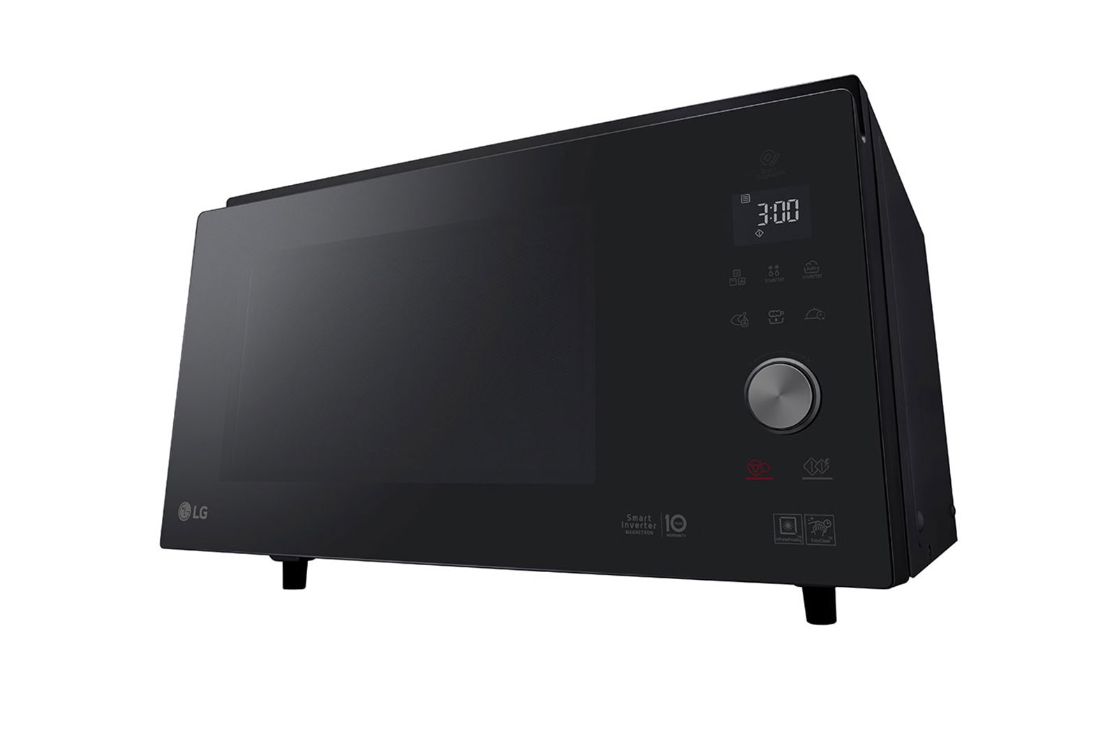 LG 39L Smart Inverter Magnetron Zwart | Infrared Heating™ | EasyClean™, MJ3965BPS
