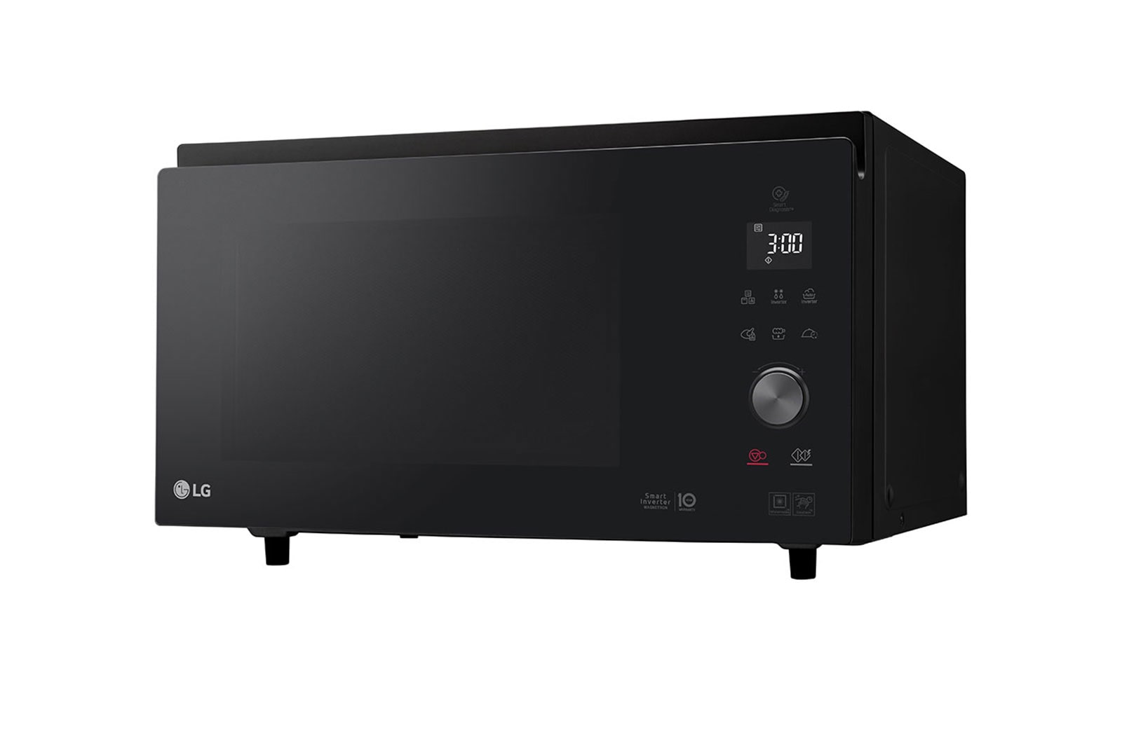 LG 39L Smart Inverter Magnetron Zwart | Infrared Heating™ | EasyClean™, MJ3965BPS
