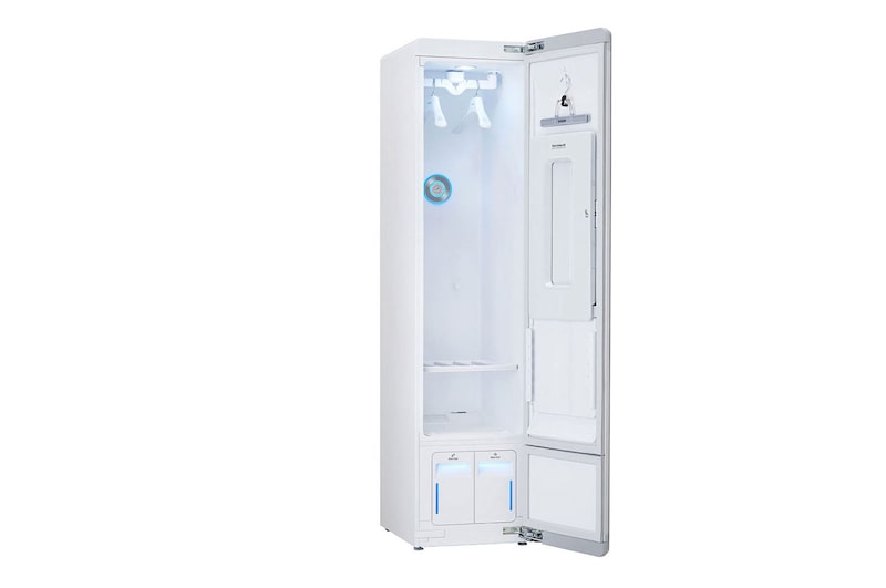 LG Eenvoudig kleding opfrissen en ontkreuken met stoom | 99,9% minder bacteriën en allergenen | Kleding drogen | Broekpers, S3BF