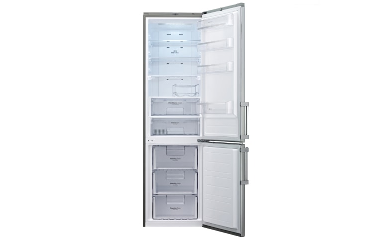 LG Altijd Zuinig | Multi Air-Flow | Total No Frost | 10 Jaar Garantie op de Linear Compressor, GBB530NSQFE