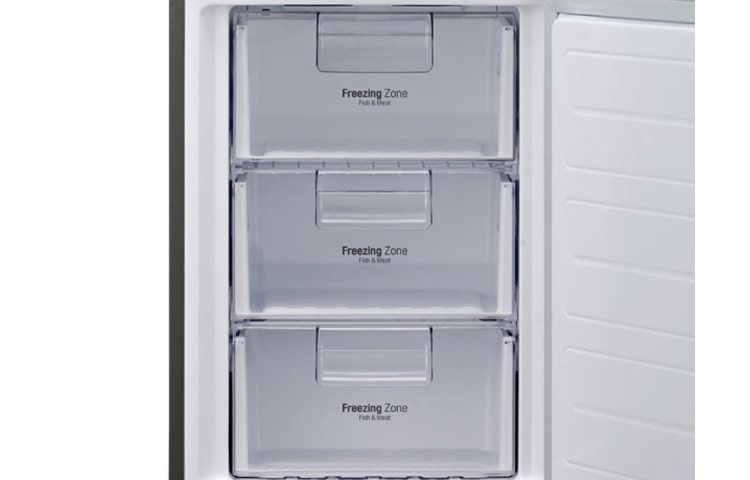 LG Altijd Zuinig | Multi Air-Flow | Total No Frost | 10 Jaar Garantie op de Linear Compressor, GBB530PZCFS