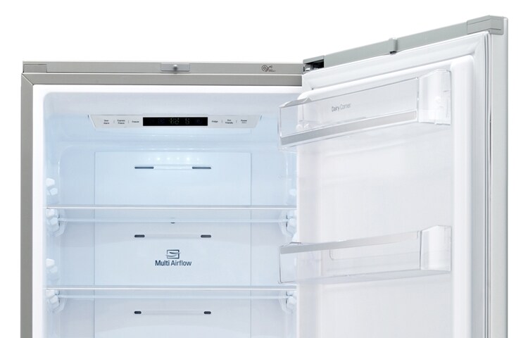 LG Altijd zuinig, Total No Frost, Moist Balance Crisper, Zero Clearance, GBB539NSCFE