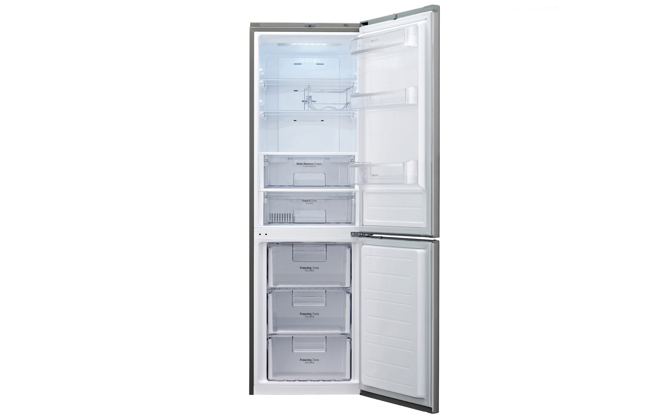 LG Altijd Zuinig | Multi Air-Flow | Total No Frost | 10 Jaar Garantie op de Linear Compressor, GBB539PZQZS
