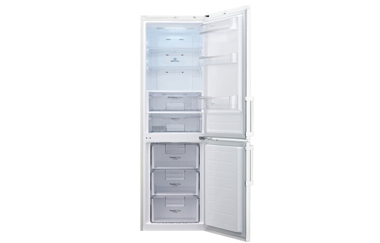 LG Altijd Zuinig A++ | Multi Air-Flow | Total No Frost | 10 Jaar Garantie op de Inverter Linear Compressor, GBB539SWQPB