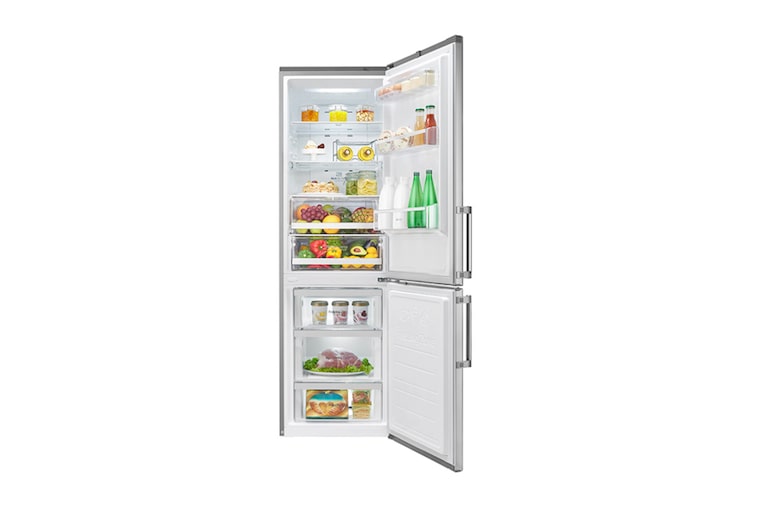 LG Altijd zuinig | Multi-Air Flow | Total no frost | Inverter Linear Compressor | Moist Balance Crisper | FRESH Converter | FRESH Balancer | Groter vriesvak, GBB59PZFZB