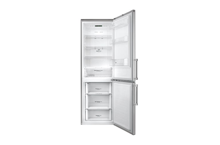 LG Altijd zuinig | Inverter Linear Compressor | Multi-Air Flow | Moist Balance Crisper | Total no frost | Groter Vriesvak, GBB59PZJZB