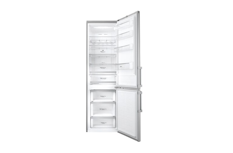 LG Altijd zuinig | Inverter Linear Compressor | Multi-Air Flow | Total no Frost | Moist Balance Crisper | FRESH Balancer | FRESH Converter | Bioshield | Groter vriesvak, GBB60NSYFE