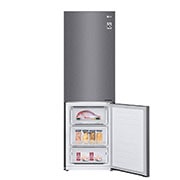 LG Altijd zuinig | E | Door Cooling+ | Total no frost | Linear Compressor | Groter koel & vriesvak | 36dB – Stilste koelkast, GBB61DSJZN