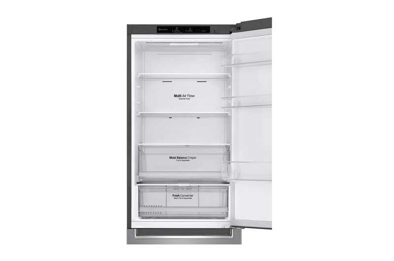 LG 341L inhoud | C | DoorCooling+™ | Moist Balance Crisper™ | FRESHConverter™ | Total No Frost | Smart Inverter Compressor, GBB61PZGCN1