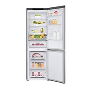 LG Altijd zuinig | D | Door Cooling+ | 341L inhoud | Total no frost | Inverter Linear Compressor| Groter koel & vriesvak | 36dB – Stilste koelkast, GBB61PZGFN