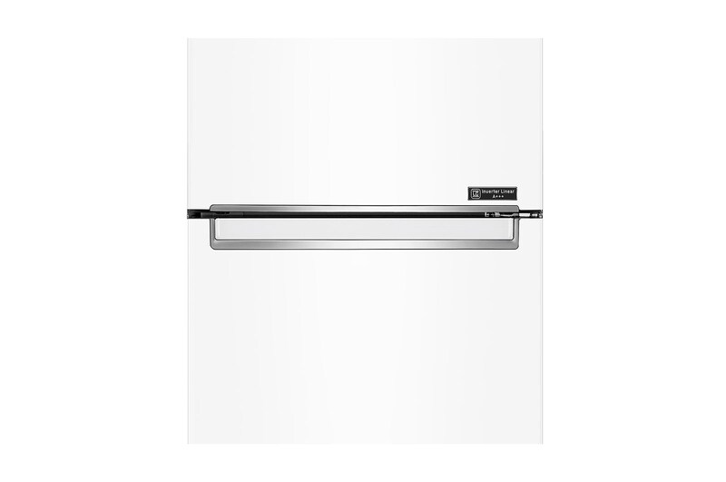 LG Altijd zuinig | D | Door Cooling+ | 341L inhoud | Total no frost | Inverter Linear Compressor| Groter koel & vriesvak | 36dB – Stilste koelkast, GBB61SWGFN