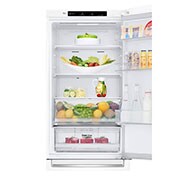 LG Altijd zuinig | D | Door Cooling+ | 341L inhoud | Total no frost | Inverter Linear Compressor| Groter koel & vriesvak | 36dB – Stilste koelkast, GBB61SWGFN
