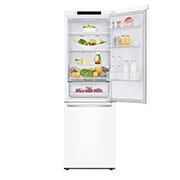 LG Altijd zuinig | D | Door Cooling+ | 341L inhoud | Total no frost | Inverter Linear Compressor| Groter koel & vriesvak | 36dB – Stilste koelkast, GBB61SWGFN