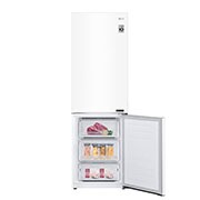 LG Altijd zuinig | D | Door Cooling+ | 341L inhoud | Total no frost | Inverter Linear Compressor| Groter koel & vriesvak | 36dB – Stilste koelkast, GBB61SWGFN