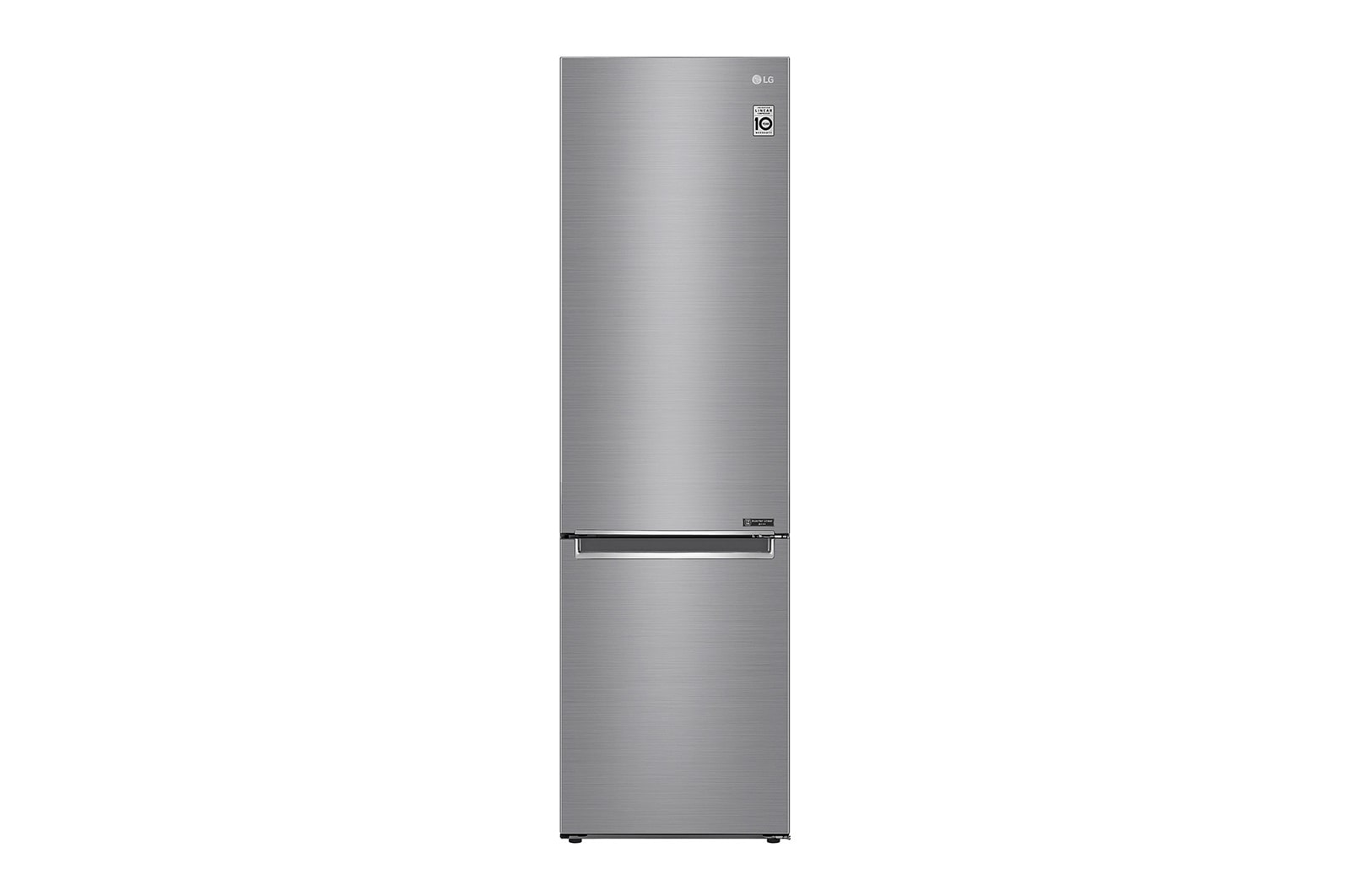Vooraanzicht van Altijd zuinig | D | Door Cooling&#43; | 384L inhoud | Total no frost | Linear Compressor | Groter koel &amp; vriesvak | 36dB – Stilste koelkast GBB62PZGFN